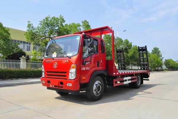 這款國六挖機平板運輸車很火，關(guān)注沒？
